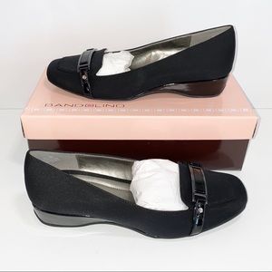 Bandolino Women’s Black Slip On Shoes Size 8M NIB